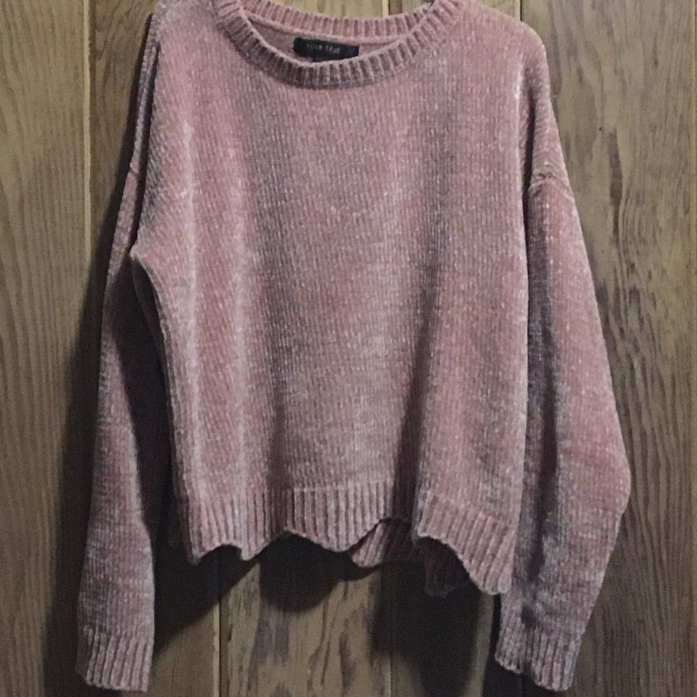 Rose gold sweater